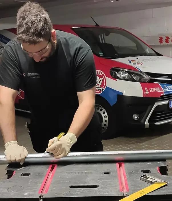 Marco Guerrieri – SHK-Meister und Inhaber von MG Gebäudetechnik Karlsruhe