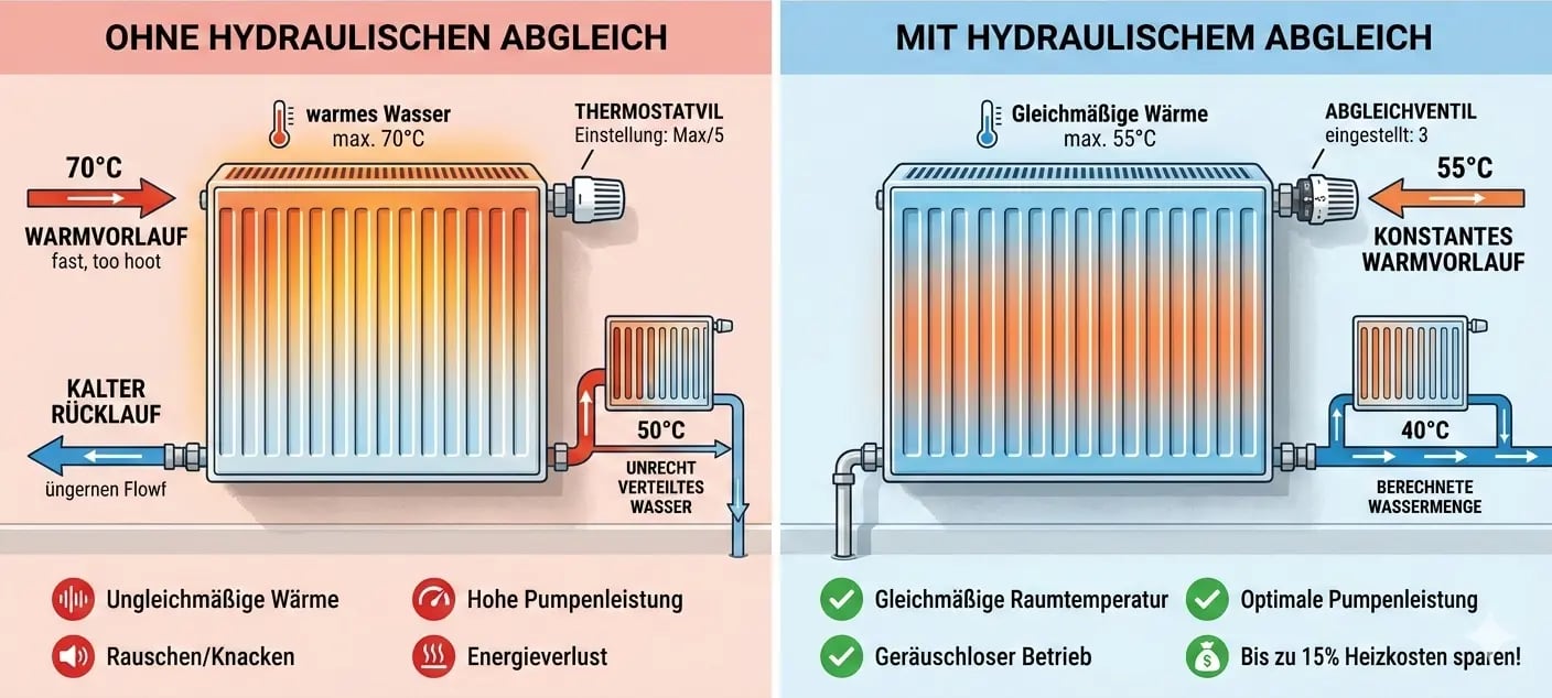 Heizungsoptimierung und Energieeffizienz in Karlsruhe – Hydraulischer Abgleich, Smart Home und KfW-Förderberatung durch MG Gebäudetechnik